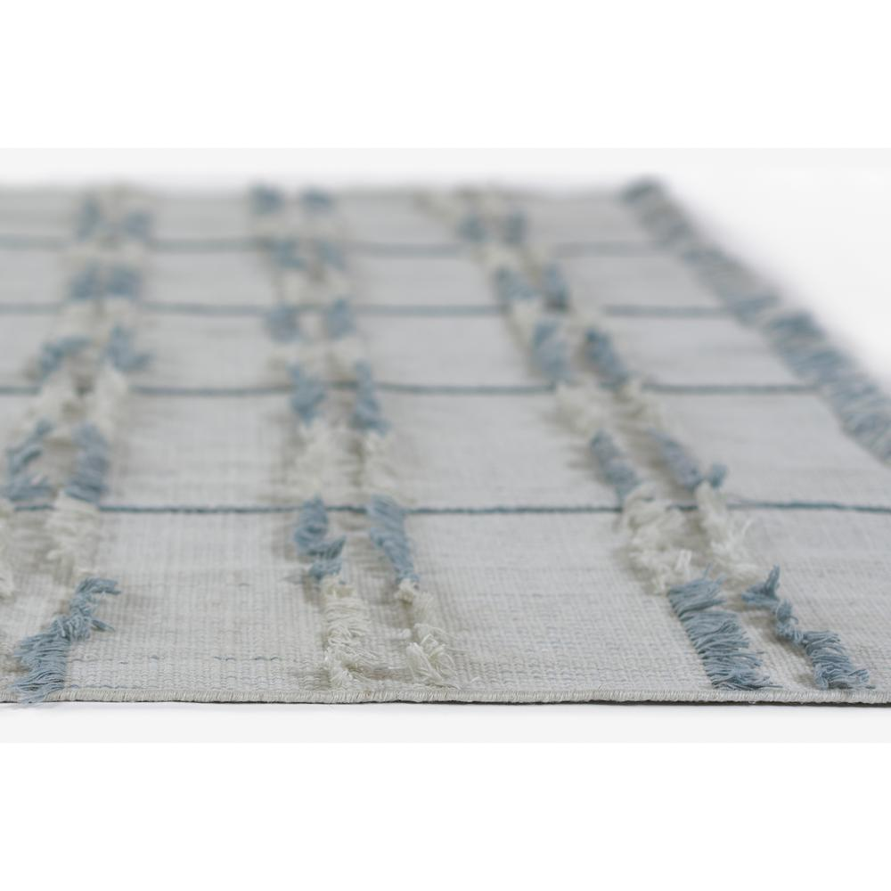 Blue contemporary rectangle area rug by Start2Finish, 3&