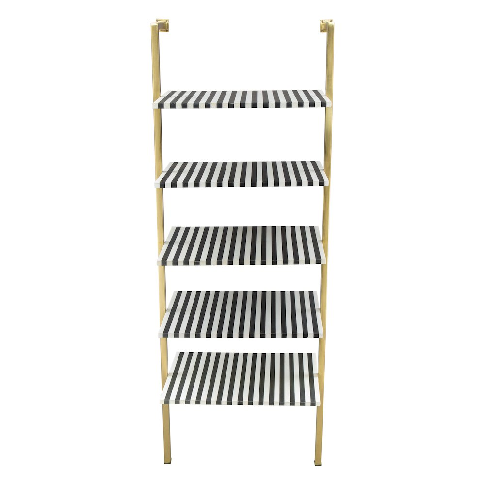 Colorful zebra-shaped shelf from Start2Finish, mounted on a wall, showcasing its multicolor striped design for fun storage or decor.
