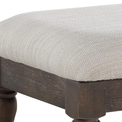 Start2Finish Hutchins dining bench with wooden seat and sturdy legs, ideal for kitchen or dining room seating.