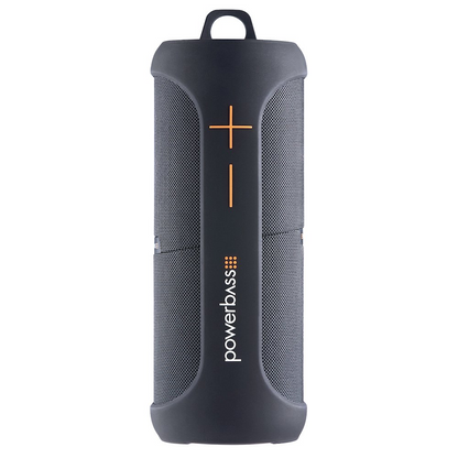 Start2Finish portable waterproof Bluetooth dual speaker with true wireless stereo, showing sleek design and waterproof casing.