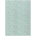 Start2Finish Surfside ASR41 green washable indoor-outdoor rug, 9&