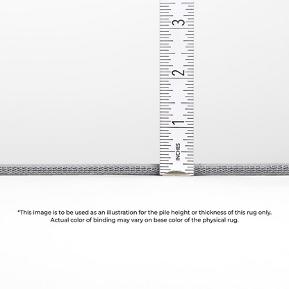 Blue Washable Surfside ASR46 9x12 indoor/outdoor rug by Start2Finish, featuring a patterned design suitable for various spaces.