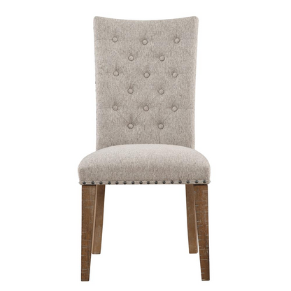 Riverdale upholstered side chair by Start2Finish with cushioned seat and fabric upholstery, shown in a contemporary home setting