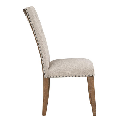 Start2Finish Riverdale upholstered side chair with cushioned seat and fabric-covered back for comfortable dining or accent seating.