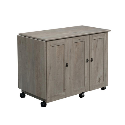 Start2Finish Mystic Oak craft and hobby storage organizer with multiple compartments for versatile storage and organization.
