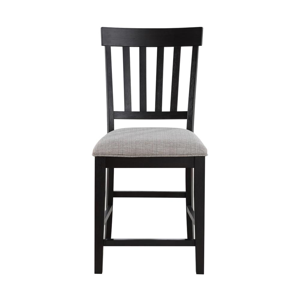 Start2Finish Halle counter chair with a sleek modern design, featuring a cushioned seat and metal frame for stylish seating.