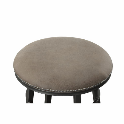 Start2Finish Bali 30-inch backless bar stool with wooden seat and metal legs, suitable for kitchen or bar counter use.