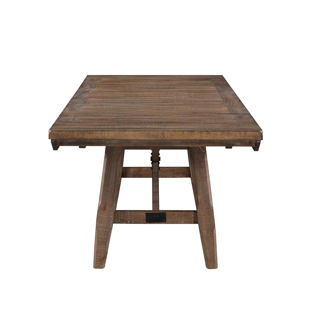 Riverdale Dining Table by Start2Finish, showcasing a modern wooden dining table with a smooth surface and sturdy legs.