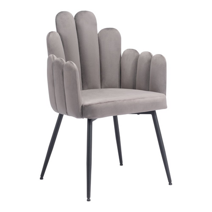 Start2Finish Noosa Dining Chair set of 2 in gray, modern dining chairs with sleek design and comfortable seating.