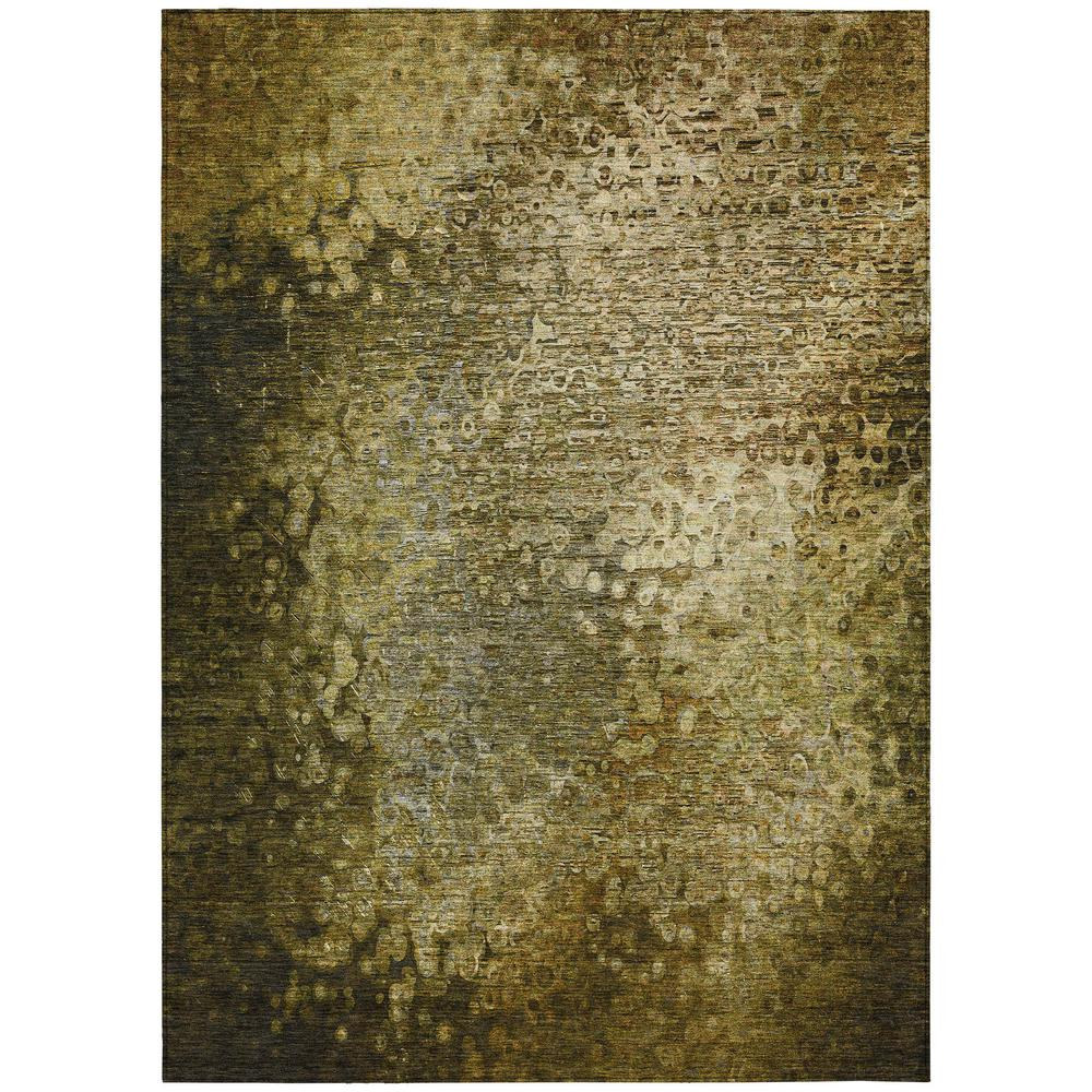 Start2Finish Chantille ACN565 brown 9x12 rug with intricate pattern and soft texture, suitable for living room or bedroom decor.