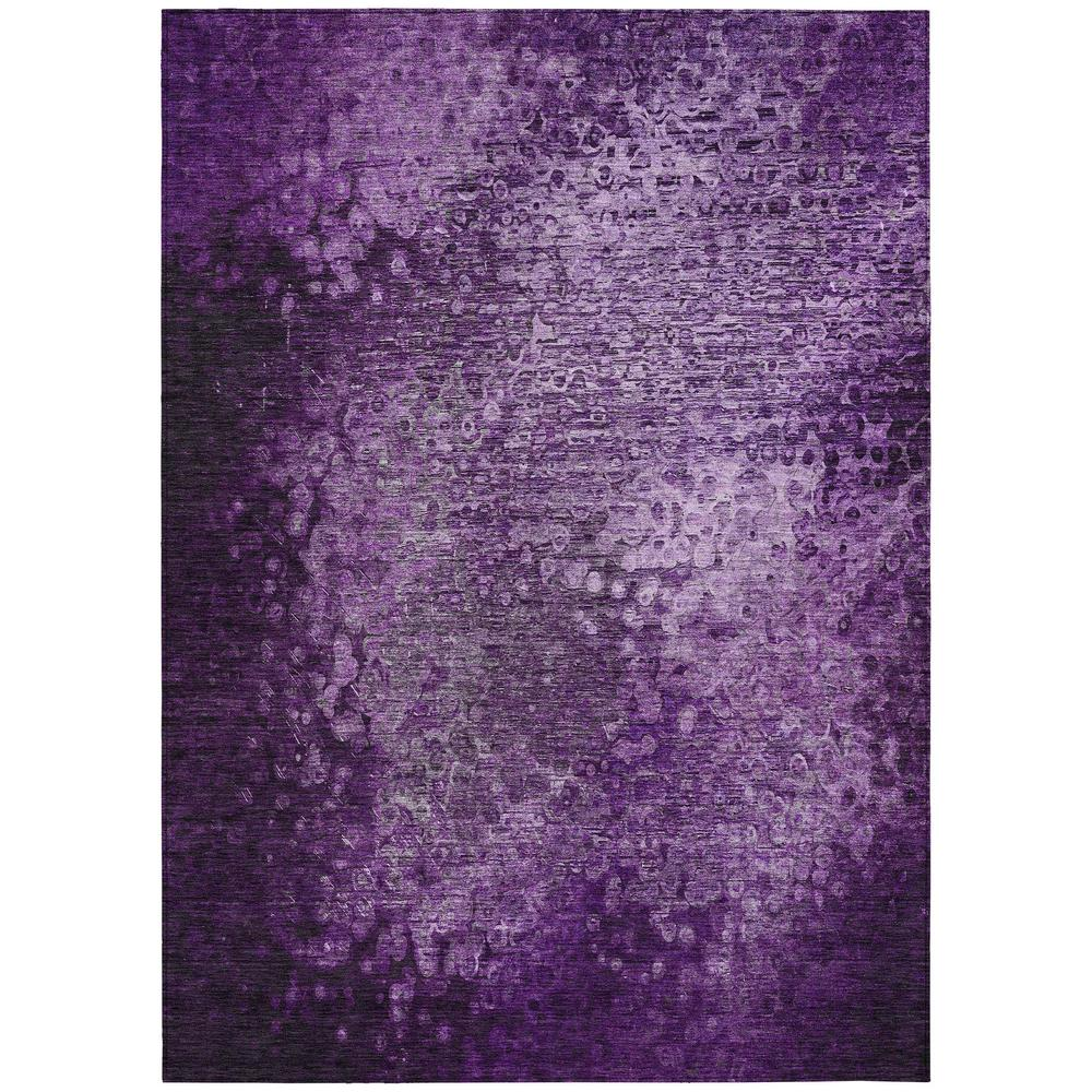 Start2Finish Chantille ACN565 purple 8x10 rug with intricate pattern and soft texture, perfect for living room or bedroom decor.