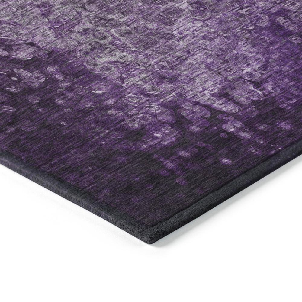 Start2Finish Chantille ACN565 purple 9x12 rug with intricate patterns and soft texture, ideal for living room or bedroom decor.