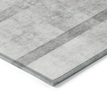 Gray Chantille ACN568 9x12 rug by Start2Finish with intricate patterns, soft texture, and modern design for living rooms or bedrooms.