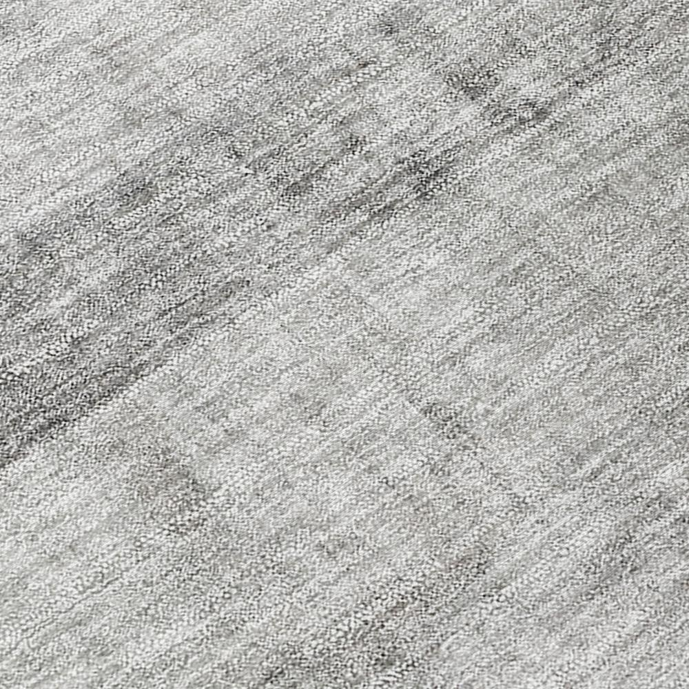 Gray Chantille ACN568 9x12 rug from Start2Finish with intricate pattern, plush texture, and decorative border.
