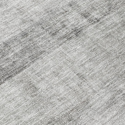 Gray Chantille ACN568 9x12 rug from Start2Finish with intricate pattern, plush texture, and decorative border.