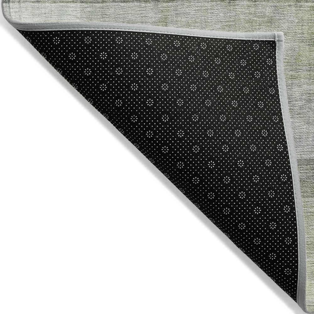 Start2Finish Chantille ACN568 green 8x8 rug with soft, plush texture and intricate pattern, ideal for living rooms or bedrooms.
