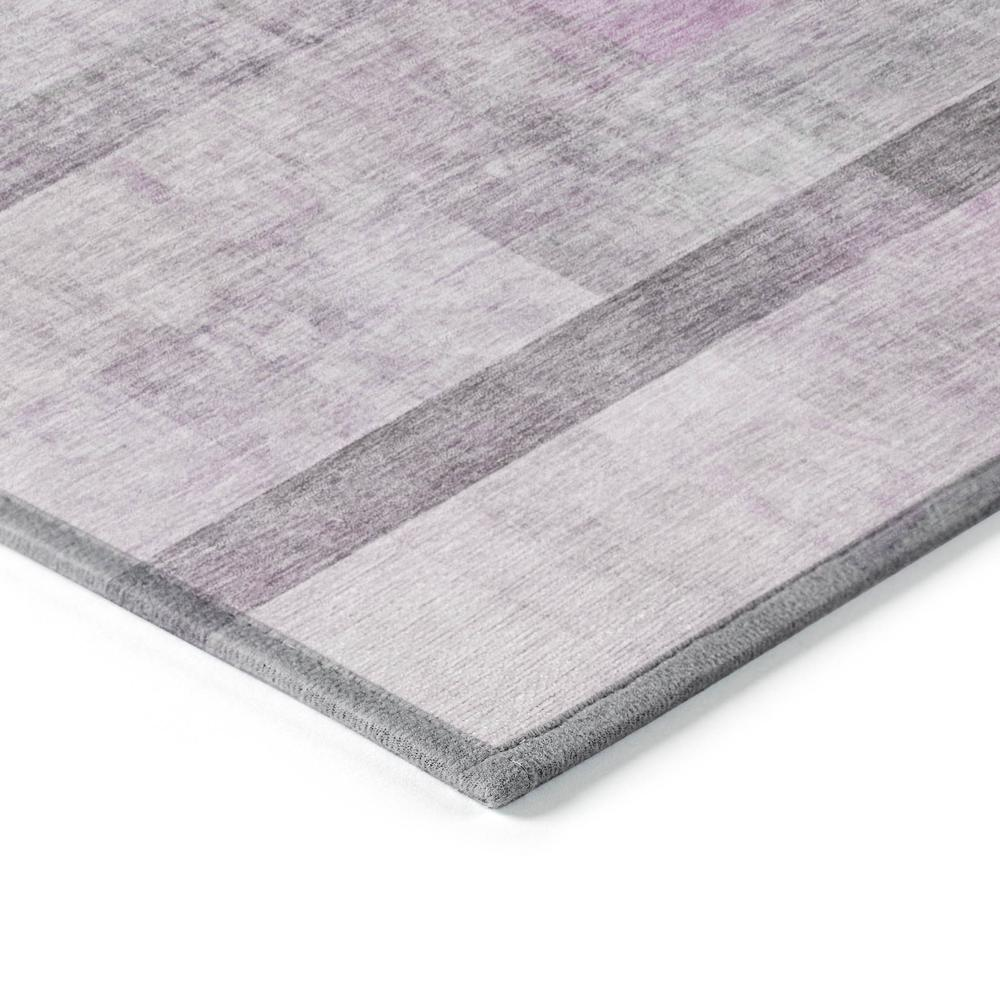 Start2Finish Chantille ACN568 purple 8x8 rug with intricate pattern, soft texture, and plush pile in a vibrant purple color.