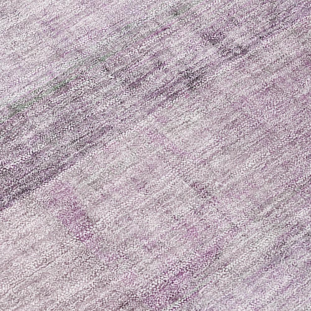 Start2Finish Chantille ACN568 purple 8x10 rug with intricate pattern, showcasing soft fabric and vibrant color on a neutral background.