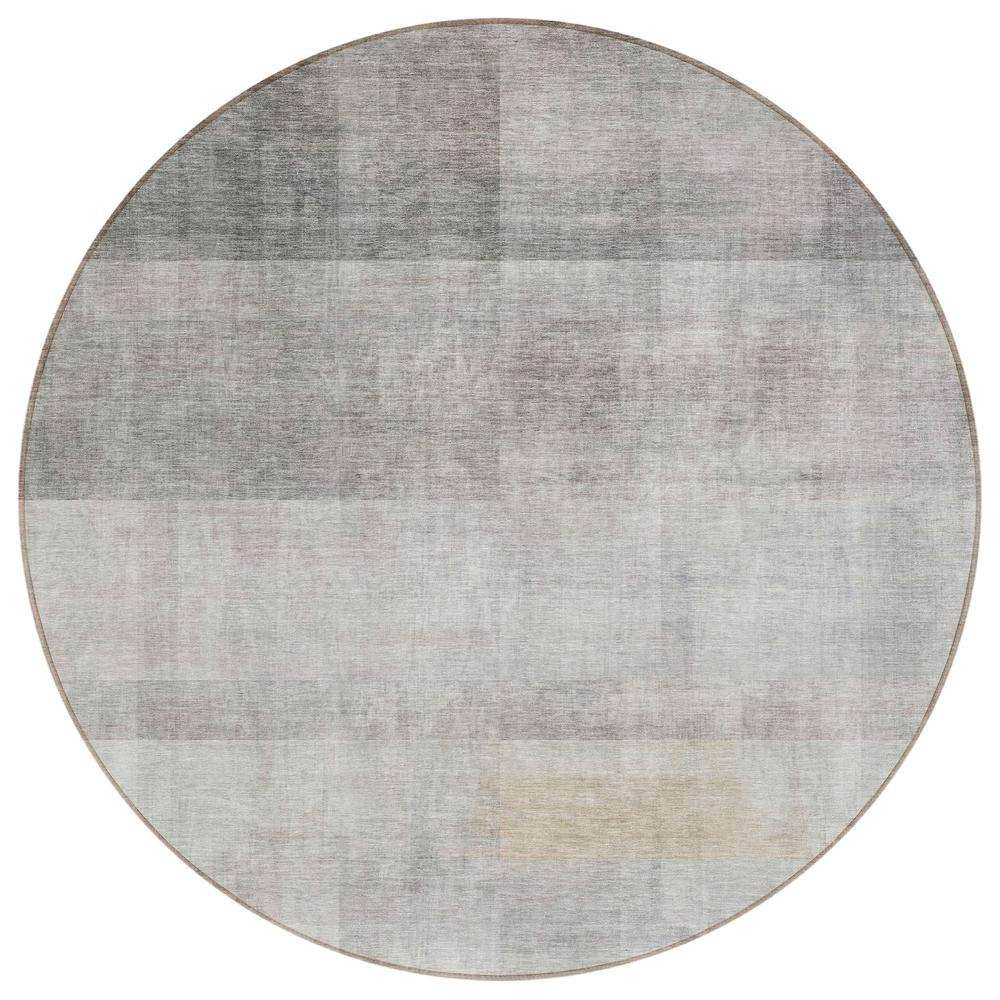 Start2Finish Chantille ACN568 Brown 8x8 rug with soft, plush texture and intricate pattern for cozy living room or bedroom decor.