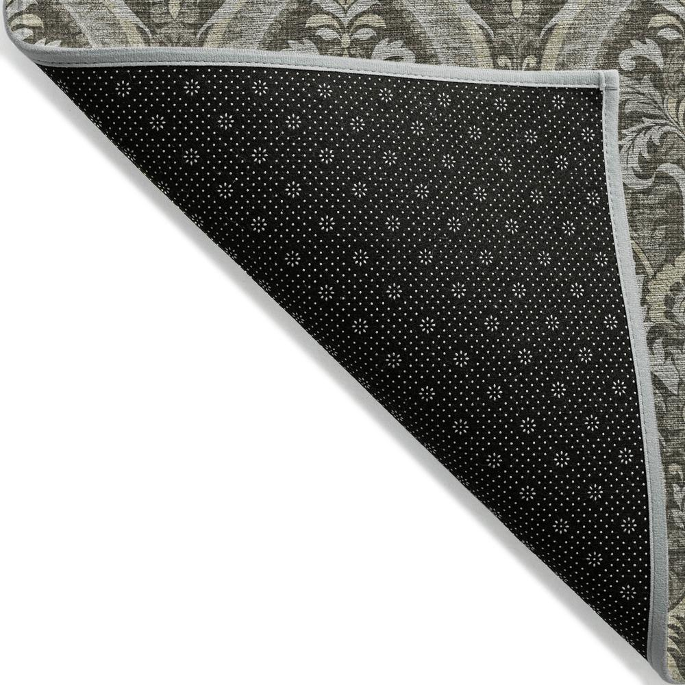 Start2Finish Chantille ACN572 brown 10x14 rug with intricate pattern, plush texture, and soft pile, ideal for living room or bedroom decor.