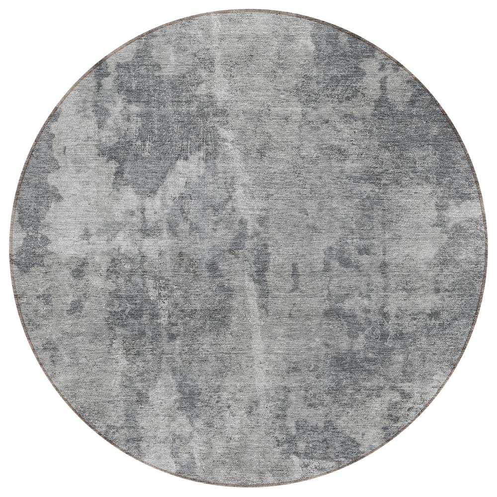 Start2Finish Chantille ACN573 gray 8x8 rug with soft, textured fabric and subtle pattern, perfect for modern home decor.