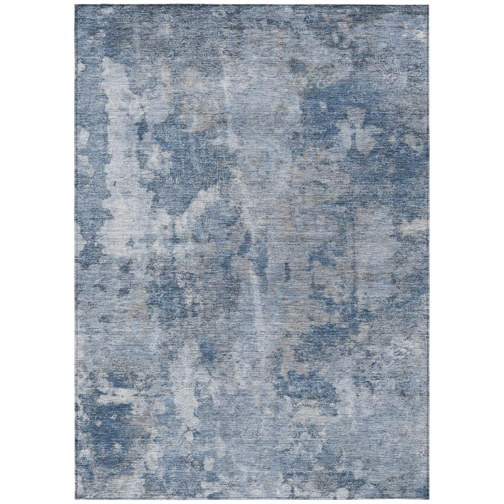 Start2Finish Chantille ACN573 blue 8x10 rug with intricate pattern, soft texture, and stylish design for living room or bedroom decor.