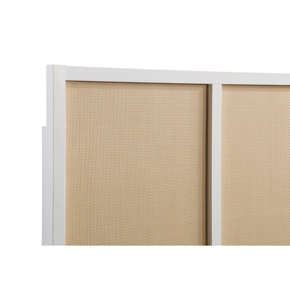 Start2Finish Bayport Cane and Solid Wood King Headboard showing intricate cane details and rich wood finish for a classic bedroom look.