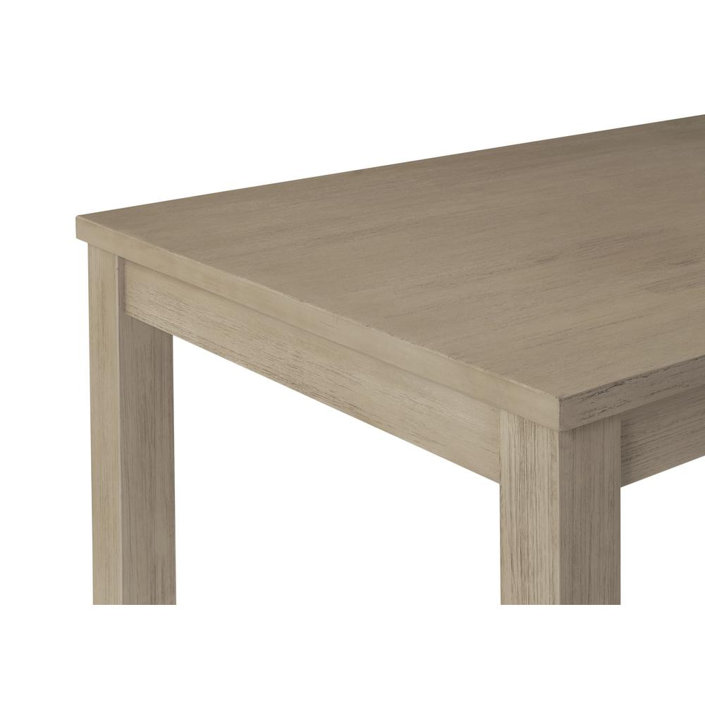 Start2Finish Tiburon 71-inch wooden dining table with sleek design and sturdy legs, perfect for modern dining rooms.