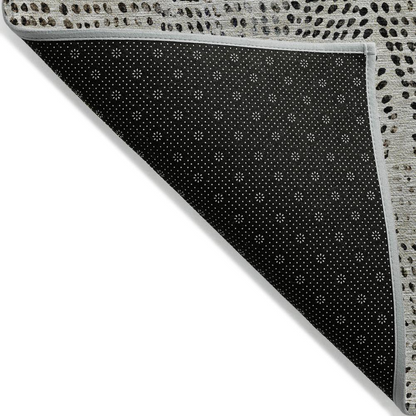 Start2Finish Chantille ACN591 gray 10x14 rug with soft, textured fabric and intricate pattern for living room or bedroom decor.