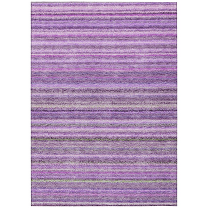 Start2Finish Chantille ACN598 purple 8x10 rug featuring soft, plush fabric and elegant design for living room or bedroom decor.