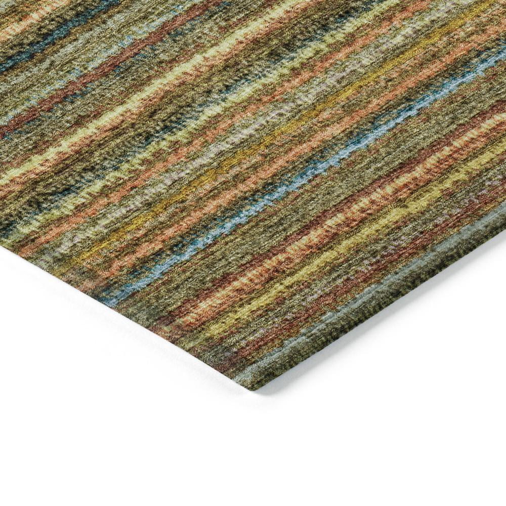 Start2Finish Chantille ACN598 orange 9x12 rug with textured pattern, ideal for living rooms and areas needing vibrant decor.