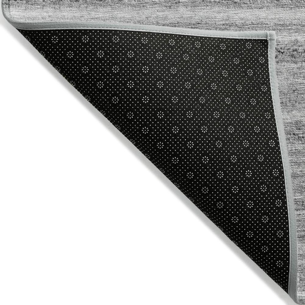 Gray Chantille ACN598 5x7.6 ft rug by Start2Finish featuring soft texture and decorative pattern on a flat surface