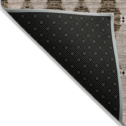 Start2Finish Chantille ACN610 brown 9x12 rug with intricate pattern and soft texture, perfect for living room or bedroom decor.