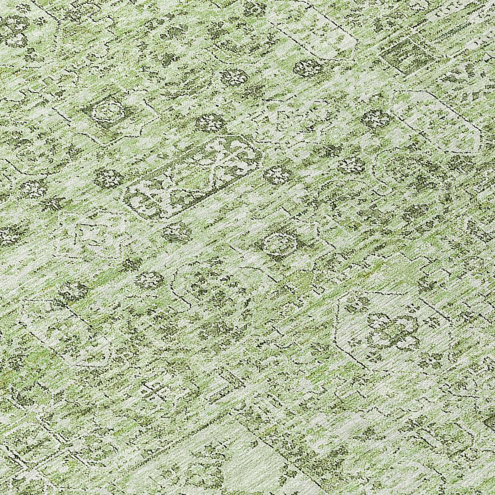 Start2Finish Chantille ACN611 green 8x10 rug with intricate pattern and soft texture, ideal for living room or bedroom decor.