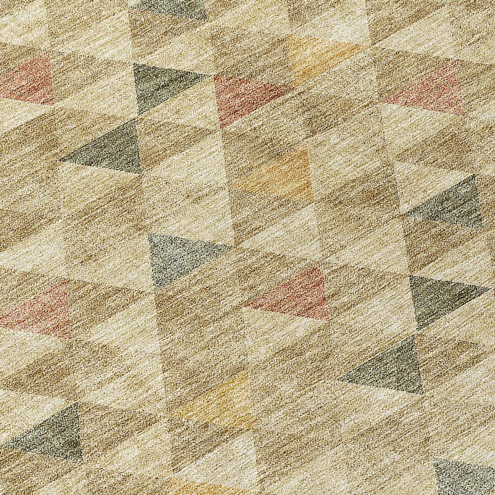 Start2Finish Chantille ACN612 brown 8x10 rug with intricate pattern, soft texture, and durable woven design for living space decor.