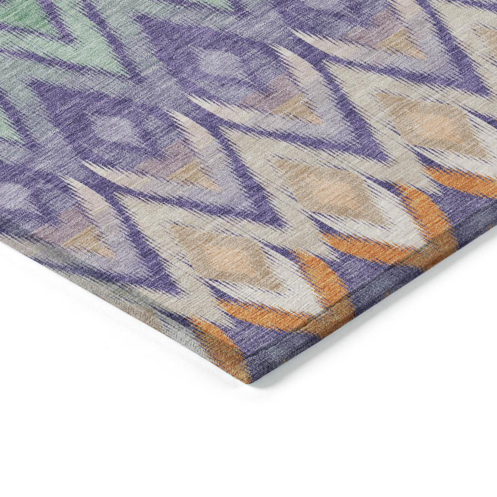 Start2Finish Chantille ACN617 purple 9x12 rug with intricate pattern and plush texture, suitable for living room or bedroom decor.