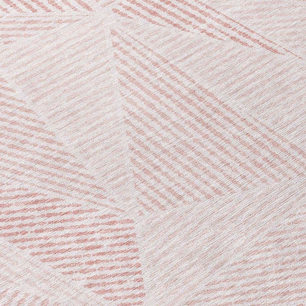 Start2Finish Chantille ACN618 pink 10x14 rug with soft, plush texture and intricate pattern, perfect for living room or bedroom decor.