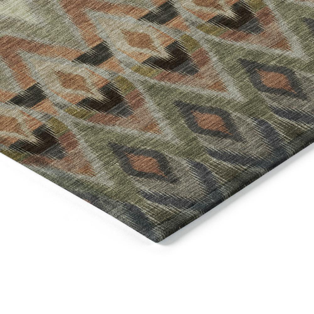 Start2Finish Chantille ACN617 brown 10x14 rug with intricate pattern, soft texture, and durable woven design for living spaces.