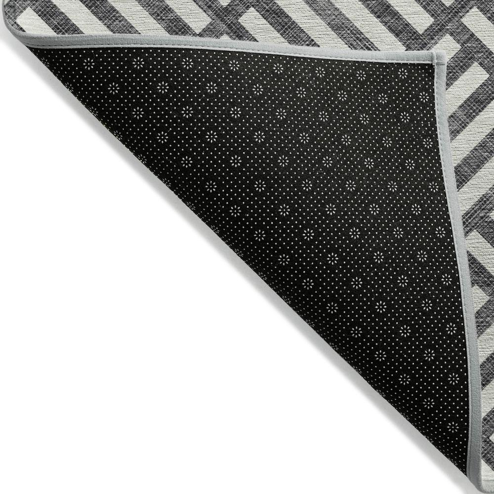 Start2Finish Chantille ACN620 black 10x14 rug with soft, textured fabric and modern design, ideal for living room or bedroom decor.