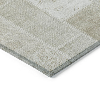 Start2Finish Chantille ACN631 brown 10x14 rug with soft, woven texture, ideal for living rooms and bedrooms.