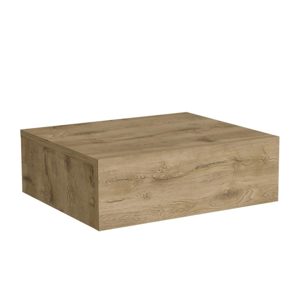 Modern wall-mounted Ivor floating nightstand with a drawer, designed for bedroom bedside storage by Start2Finish.