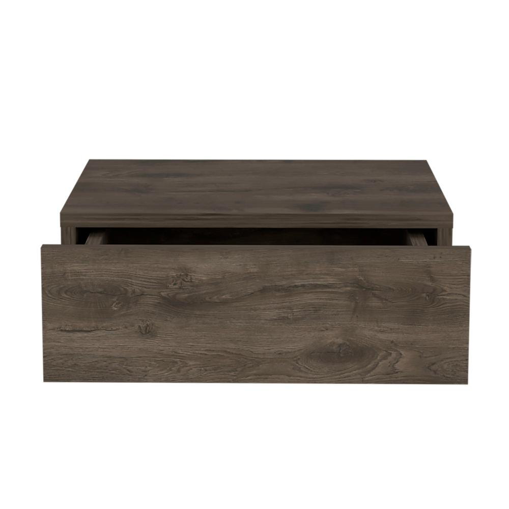 Modern Ivor Floating Nightstand by Start2Finish with wall-mounted design, drawer, and sleek bedside shelf for contemporary bedroom decor.