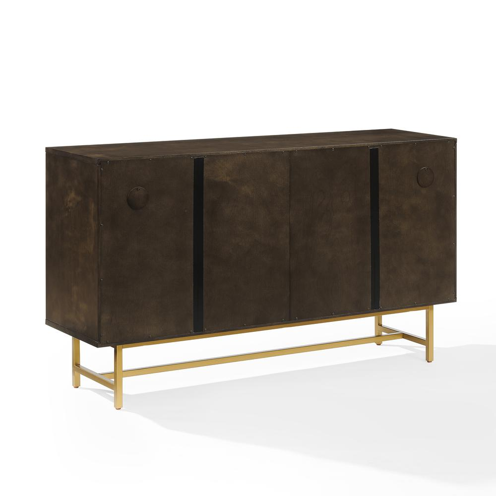 Start2Finish Blair sideboard with sleek wood finish, featuring multiple drawers and cabinet doors for stylish storage.