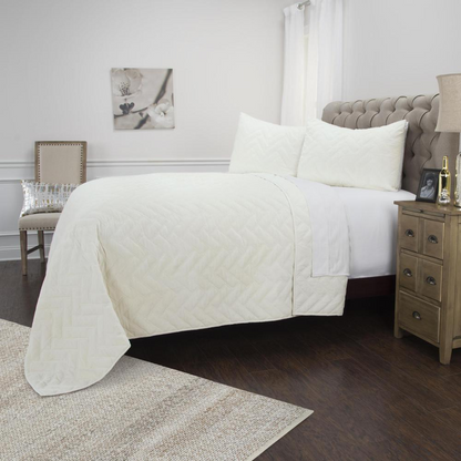 Donny Osmond quilt by Start2Finish, 90-inch by 92-inch size, showcasing a colorful, patterned fabric design.