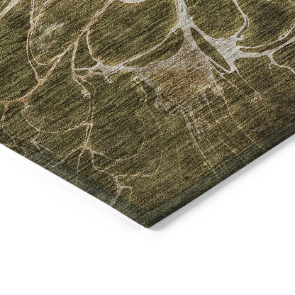 Start2Finish Chantille ACN652 brown 5x7.5 rug with intricate patterns, soft texture, and decorative design for cozy living spaces.