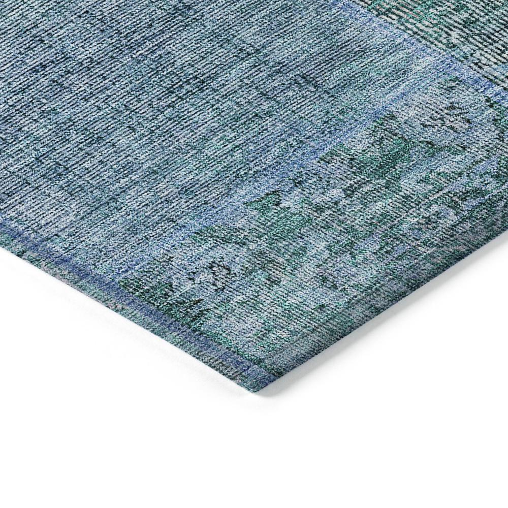 Start2Finish Chantille ACN669 teal 9x12 rug with intricate patterns, soft texture, and stylish design for living room or bedroom decor.
