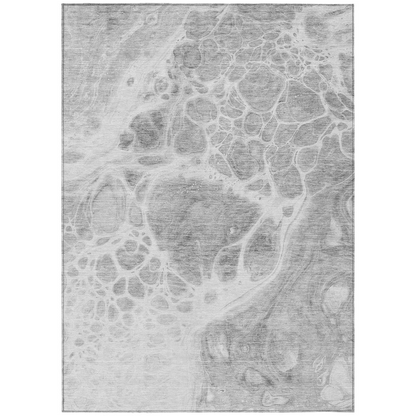 Gray Chantille ACN682 8x10 rug by Start2Finish featuring soft woven fabric and stylish pattern for living room decor.