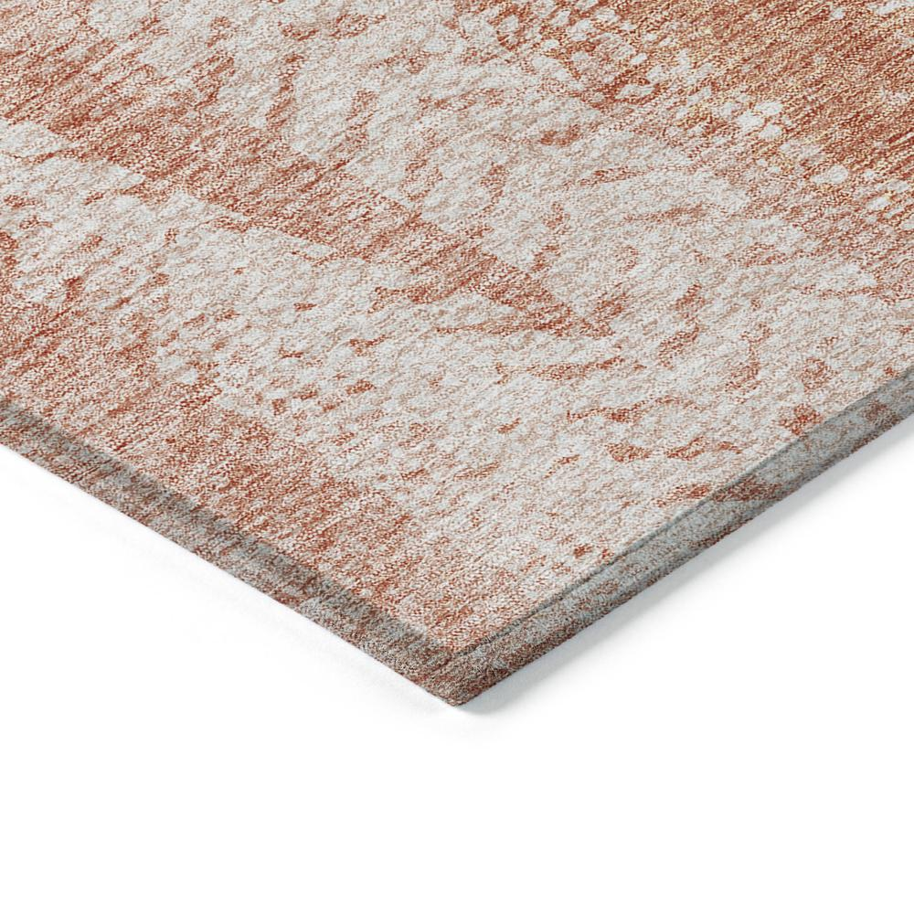 Start2Finish Chantille ACN694 orange rug, 10x14 feet, woven rug with bright orange color and textured pattern for living spaces.