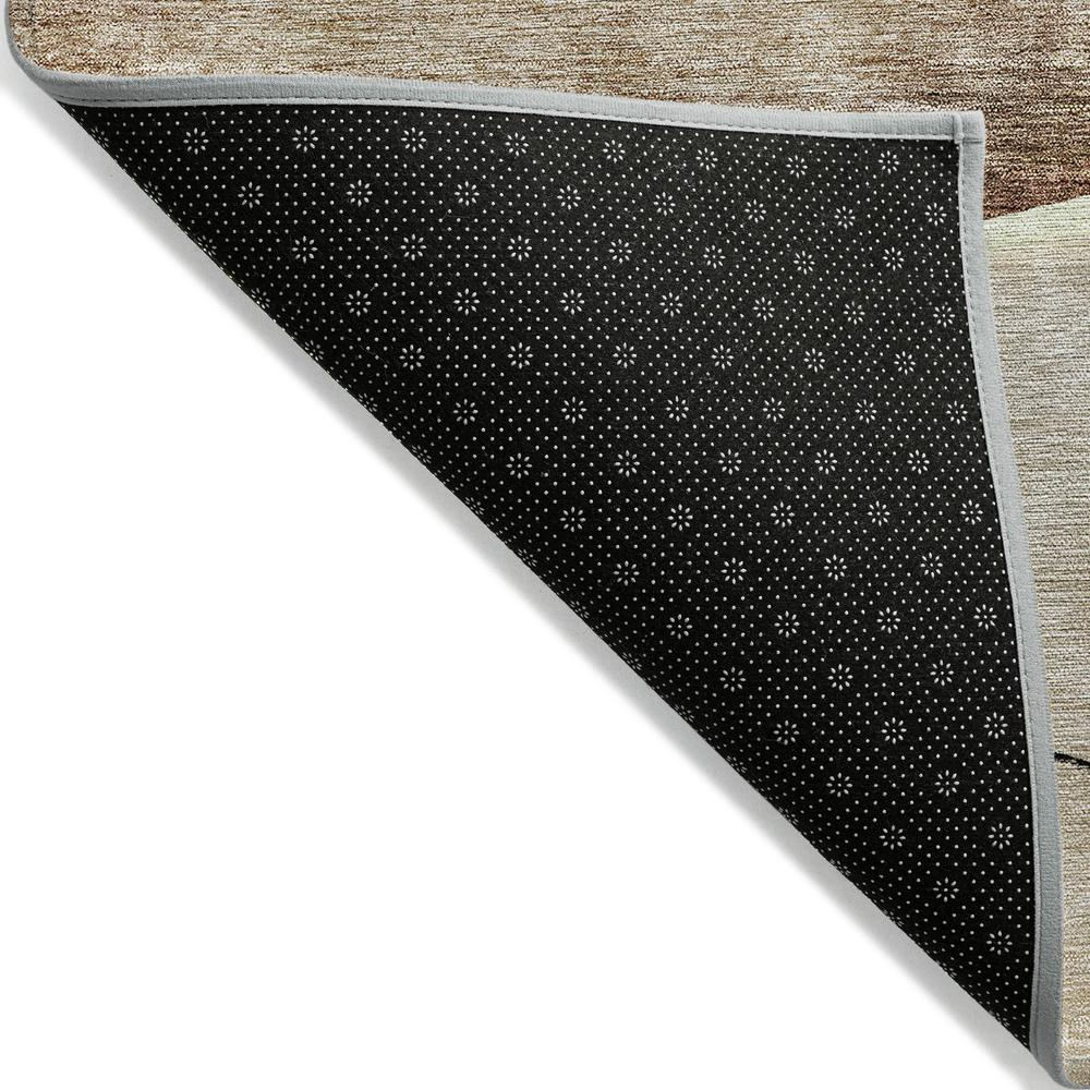 Start2Finish Chantille ACN700 brown 8x10 rug with soft, plush texture and intricate pattern for a stylish home decor addition.