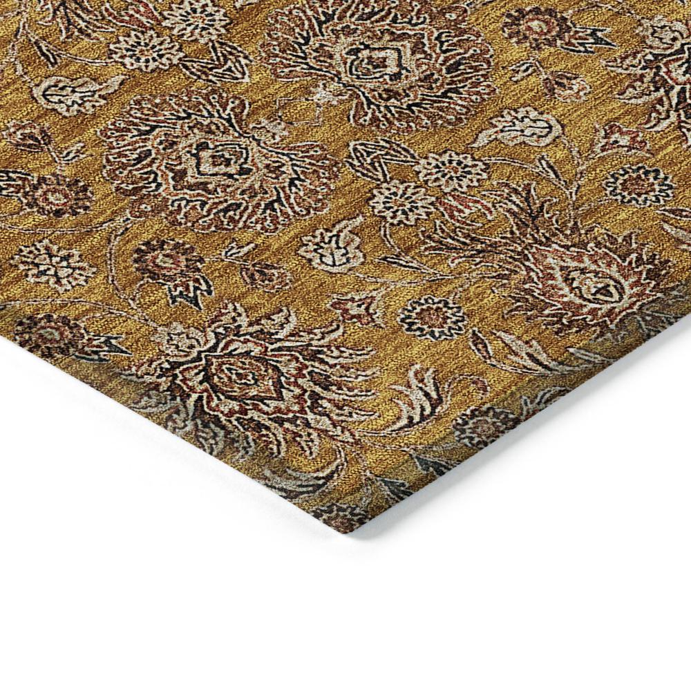 Start2Finish Chantille ACN702 orange 9x12 rug featuring a soft, plush texture and vibrant color for living room or bedroom decor.